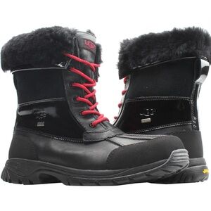 UGG AUSTRALIA BUTTE MEN'S BLACK BOOTS SIZE 12 Retail $239+Tax